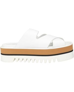 Paloma Barceló Garner Sandals Leather - White
