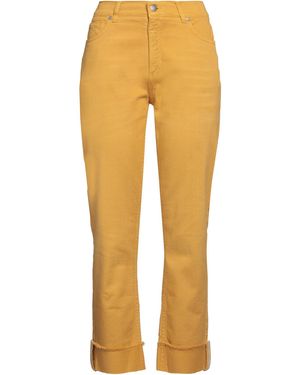 Panicale Marigold Pants Cotton, Elastane - Yellow