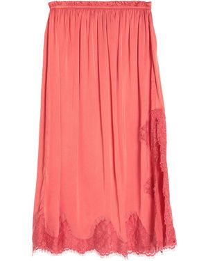 Pink Memories Midi Skirt - Pink