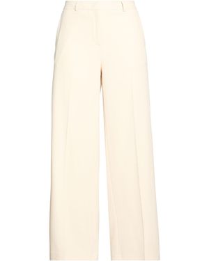 Blugirl Blumarine Trousers Polyester, Viscose, Elastane - Natural