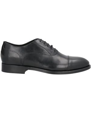 Ortigni Lace-Up Shoes Leather - Gray