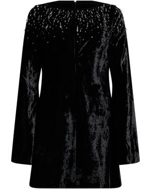 Amen Mini Dress Viscose, Polyamide - Black