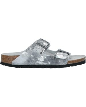 Birkenstock Sandals Soft Leather - White