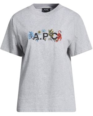 A.P.C. T-Shirts - Grau