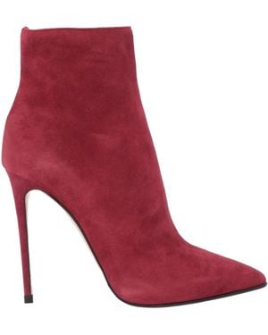 Le Silla Ankle Boots Leather - Red