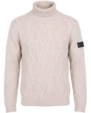 Peuterey Turtleneck Wool, Polyamide - Pink