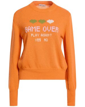 Herno Globe Jumper Wool - Orange
