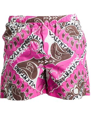 Valentino Garavani Swim Trunks - Pink