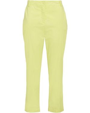 ALESSIA SANTI Trousers Cotton - Yellow