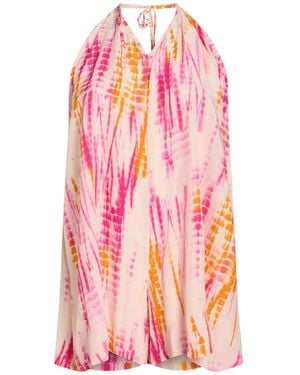 Haveone Fuchsia Playsuit Viscose - Pink