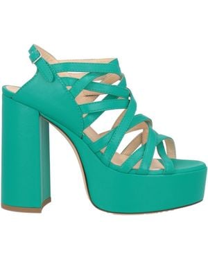 Agl Attilio Giusti Leombruni Sandals Leather - Blue