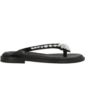 Simone Rocha Thong Sandal - White