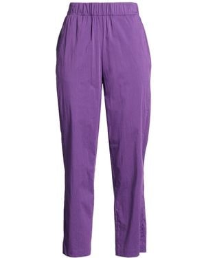 Jijil Pants Cotton, Polyamide, Elastane - Purple