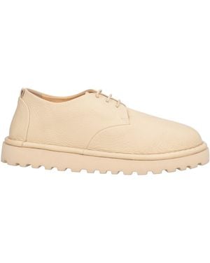 Marsèll Cream Lace-Up Shoes Calfskin - Natural