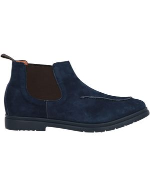 Andrea Ventura Firenze Ankle Boots - Blue