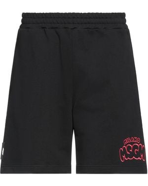 MSGM Shorts & Bermuda Shorts - Black
