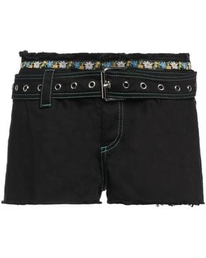 Cormio Denim Shorts - Black