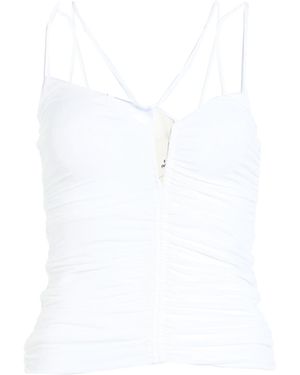 Isabel Marant Top Viscose, Elastane, Cotton - White