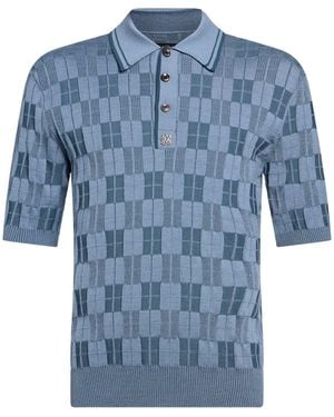 Amiri Polo Shirt - Blue