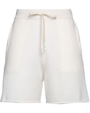 Alpha Studio Shorts & Bermuda Shorts - White