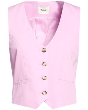 Dixie Tailored Vest Polyester, Viscose, Elastane - Pink