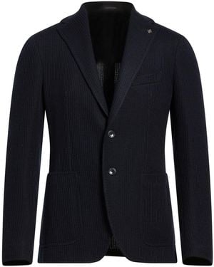 Tagliatore Blazer Polyamide, Virgin Wool, Acrylic - Blue