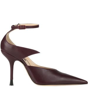 Rochas Court Shoes Leather - Brown