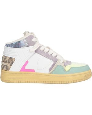 Philippe Model La Grande Trainers Textile Fibres, Leather - Multicolour