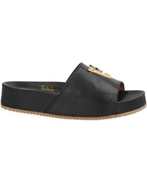 Via Roma 15 Sandals - Black