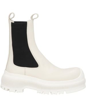 Jil Sander Ankle Boots - White