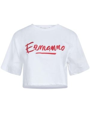 ERMANNO FIRENZE T-Shirt Cotton - White