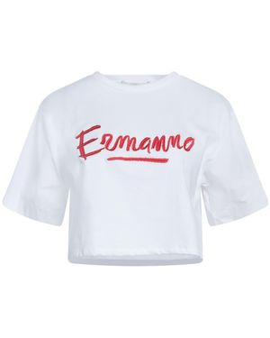 ERMANNO FIRENZE T-Shirt Cotton - White