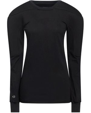Rick Owens X Champion T-Shirt Cotton - Black