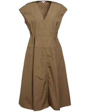 Aspesi Military Midi Dress Cotton - Green