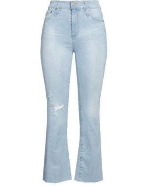 AG Jeans High-Waisted Boot-Cut Jeans - Blue