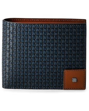 Serapian Wallet Leather - Blue
