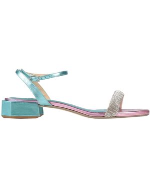 GOLD&ROUGE Sandals Leather - White