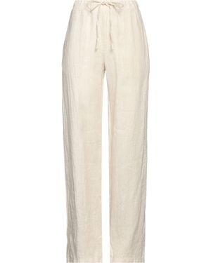 Fortela Cream Trousers Linen - White