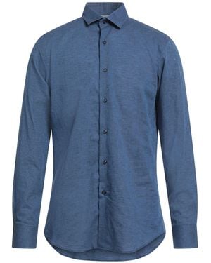Bagutta Shirt Linen, Cotton - Blue