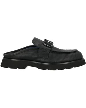 Giovanni Conti Mules & Clogs Calfskin - Black