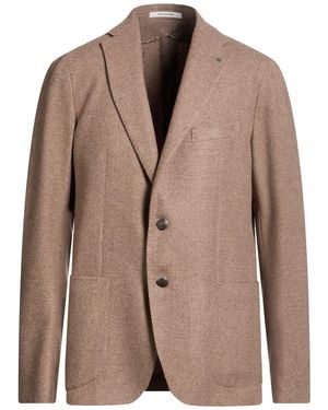 Tagliatore Blazer Virgin Wool, Polyamide - Brown