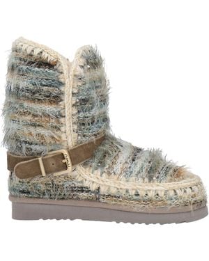 Mou Ankle Boots - Natural