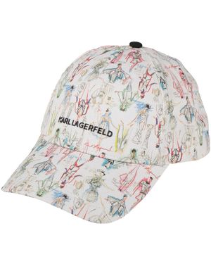 White KARL LAGERFELD Hats for Women | Lyst display picture 3