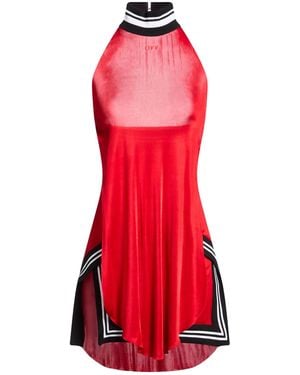 Off-White c/o Virgil Abloh Vestito Corto - Rosso
