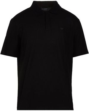 Emporio Armani Polo Shirt Cotton - Black