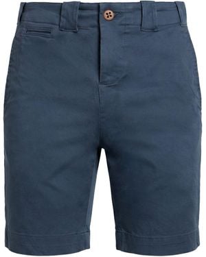 Deus Ex Machina Slate Shorts & Bermuda Shorts Cotton, Elastane - Blue