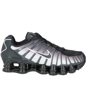 Nike Shox Tl Fade Trainers Textile Fibres - Black