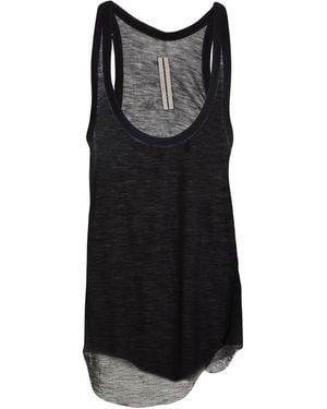 Rick Owens Tank Tops - Black