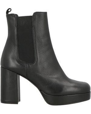 Carmens Ankle Boots Leather - Black