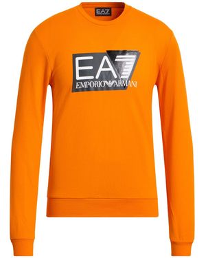 EA7 Sweatshirts - Orange